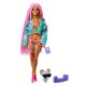 Papusa barbie extra style codite impletite Papusa barbie extra style codite impletite