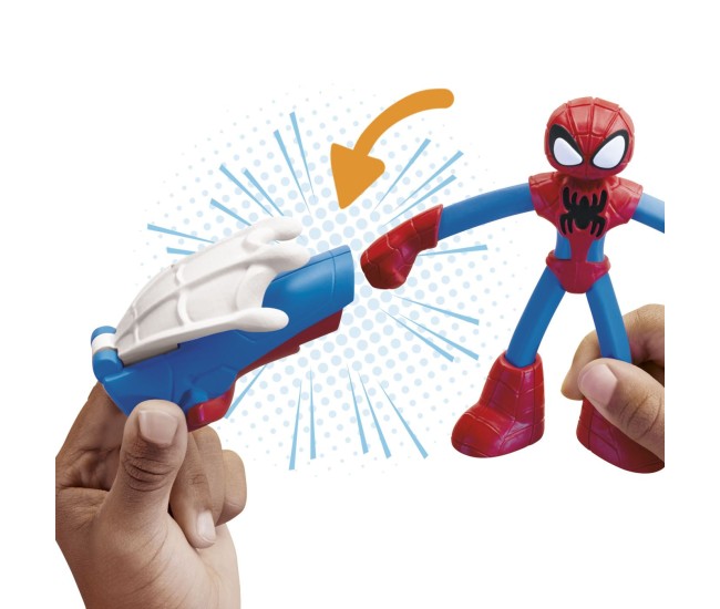 Play-doh marvel figurina flexibila cu accesorii spider man 10cm Play-doh marvel figurina flexibila cu accesorii spider man 10cm