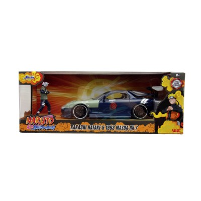 Jada masinuta metalica naruto 1995 mazda rx 7 1:24