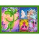 Puzzle trefl 4in1 lumea dragonului diplodok Puzzle trefl 4in1 lumea dragonului diplodok