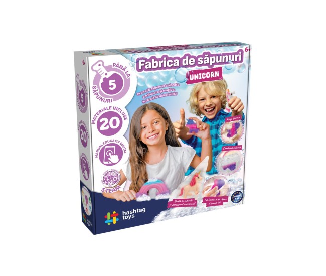 Set fabrica de sapun unicorn