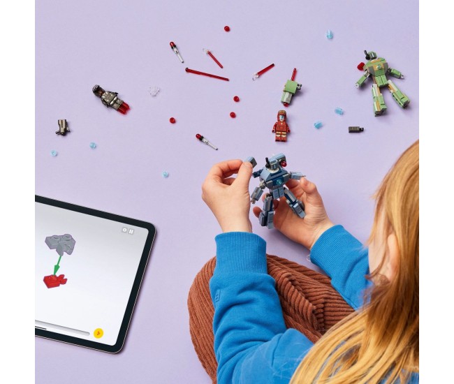 Lego marvel iron man si war machine vs dronele hammer 76320