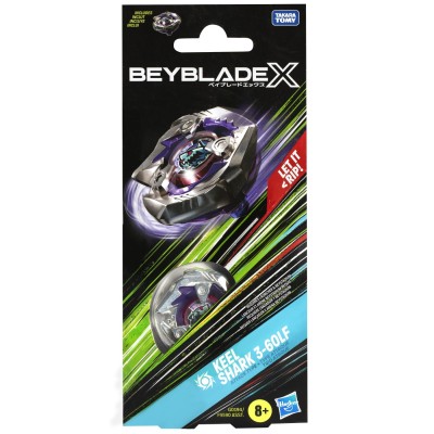 Beyblade x let it rip spirala keel shark 3-60lf