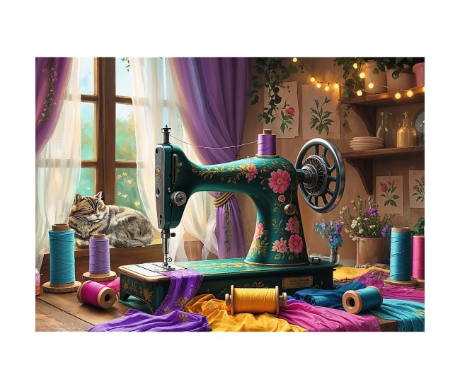 Puzzle trefl 1000 atelierul de cusut Puzzle trefl 1000 atelierul de cusut