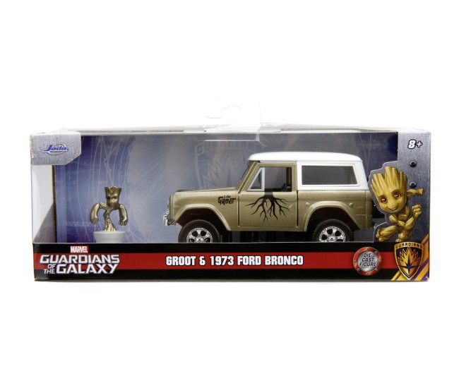 Jada marvel set masinuta metalica ford bronco si figurina groot Jada marvel set masinuta metalica ford bronco si figurina groot