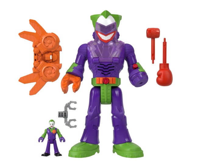Fisher price imaginext dc super friends robot joker 30cm Fisher price imaginext dc super friends robot joker 30cm