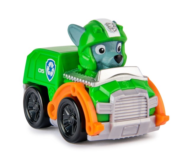 Patrula catelusilor pup squad racers air rescue vehicul metalic rocky scara 1 la 55 Patrula catelusilor pup squad racers air rescue vehicul metalic rocky scara 1 la 55