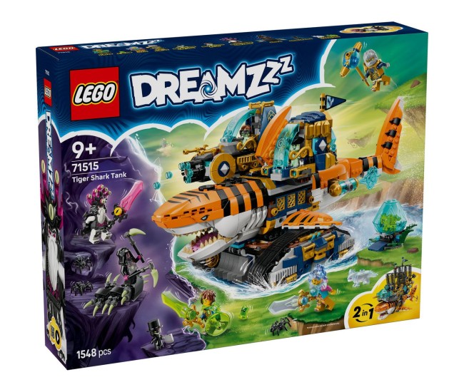 Lego dreamzzz tancul tigru rechin 71515 Lego dreamzzz tancul tigru rechin 71515