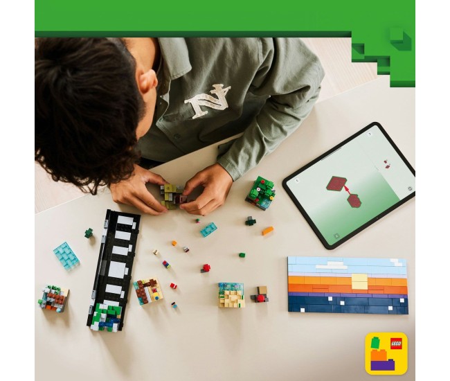 Lego minecraft minibiomuri 21589 Lego minecraft minibiomuri 21589