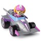 Patrula catelusilor skye masina de curse cu sunete si motor pull-back Patrula catelusilor skye masina de curse cu sunete si motor pull-back