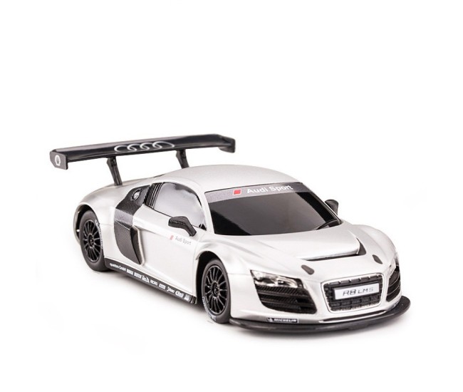Masinuta metalica audi r8 argintie scara 1 la 24 Masinuta metalica audi r8 argintie scara 1 la 24