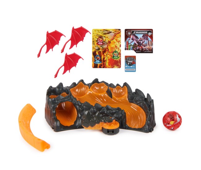 Bakugan set de antrenament titanium dragonoid Bakugan set de antrenament titanium dragonoid