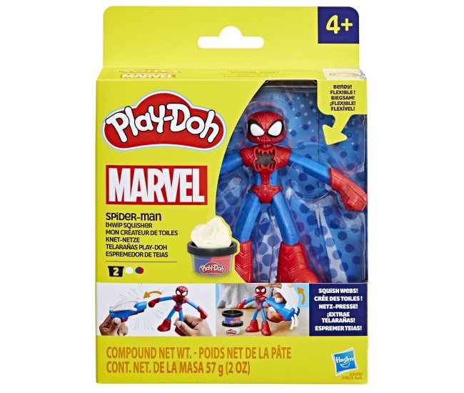 Play-doh marvel figurina flexibila cu accesorii spider man 10cm Play-doh marvel figurina flexibila cu accesorii spider man 10cm