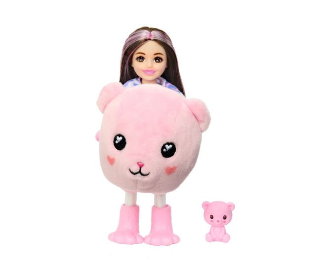 Barbie papusa chelsea cutie reveal ursulet