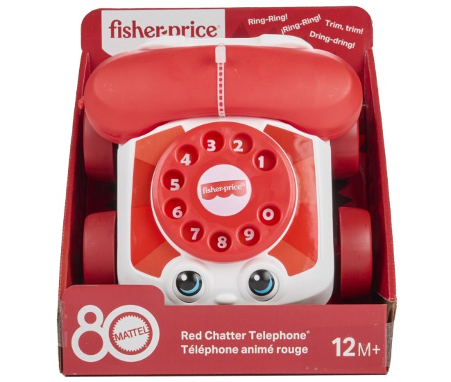Fisher price telefon interactiv rosu Fisher price telefon interactiv rosu