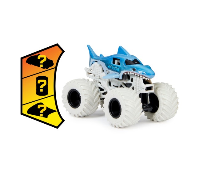 Monster jam masinuta metalica megalodon scara 1 la 64
