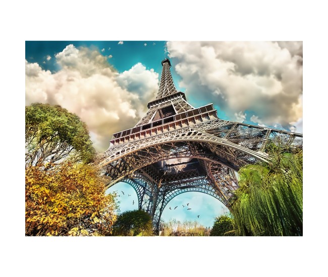 Puzzle trefl 1000 premium plus photo odyssey turnul eiffel paris Puzzle trefl 1000 premium plus photo odyssey turnul eiffel paris