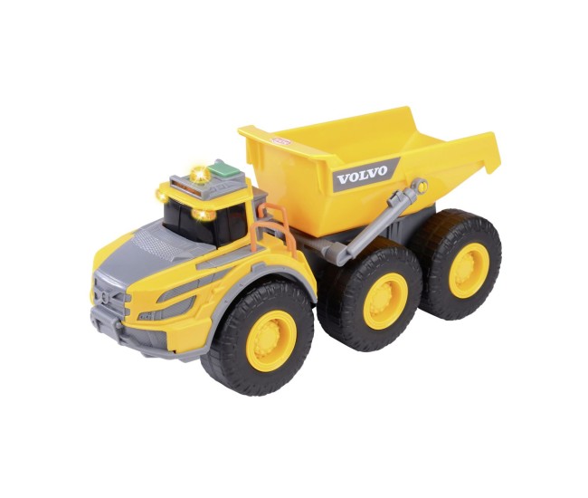 Dickie basculanta volvo articulat cu sunete si lumini 23cm Dickie basculanta volvo articulat cu sunete si lumini 23cm