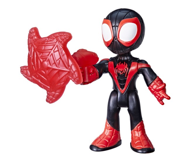 Marvel spidey si prietenii sai uimitori set figurina miles morales si accesorii