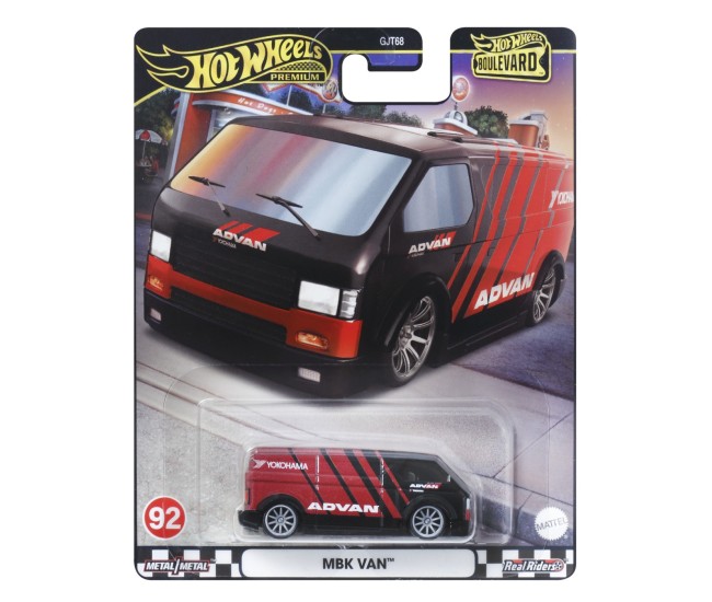 Hot wheels premium boulevard masinuta metalica mbk van scara 1:64 Hot wheels premium boulevard masinuta metalica mbk van scara 1:64
