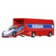 Hot wheels transportator euro hauler cu masinuta nissan 300 zx gts scara 1:64 Hot wheels transportator euro hauler cu masinuta nissan 300 zx gts scara 1:64