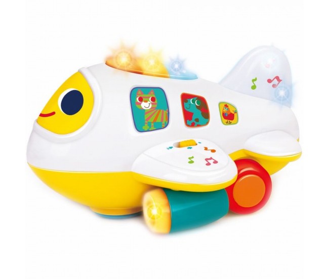 Avionul interactiv cu sunete si lumini Avionul interactiv cu sunete si lumini