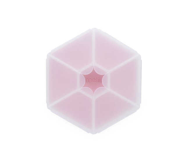 Cutie snack hexagon snackle 6 compartmente, melii, pink Cutie snack hexagon snackle 6 compartmente, melii, pink