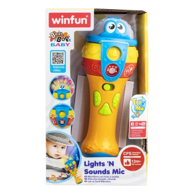 Winfun microfon cu sunete si lumini