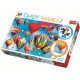 Puzzle trefl 600 cu piese ciudate - baloane colorate Puzzle trefl 600 cu piese ciudate - baloane colorate