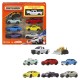 Matchbox set 8 masinute metalice exclusiv camioneta politiei scara 1 la 64