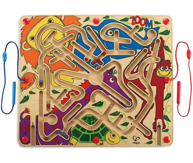 Hape labirint magnetic zoo'm - distractie la dublu Hape labirint magnetic zoo'm - distractie la dublu