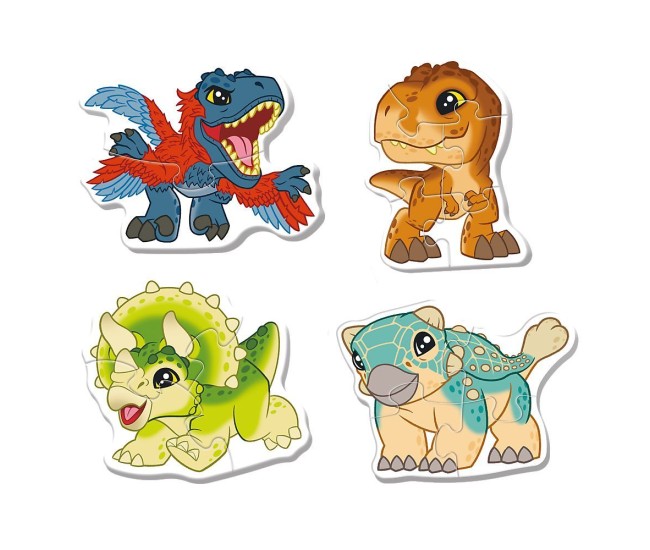 Puzzle trefl baby clasic jurassic world dinozauri draguti
