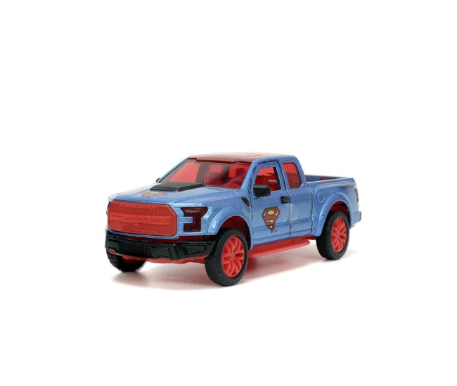 Jada dc set figurina metalica superman si masinuta 2017 ford f 150 raptor scara 1:32