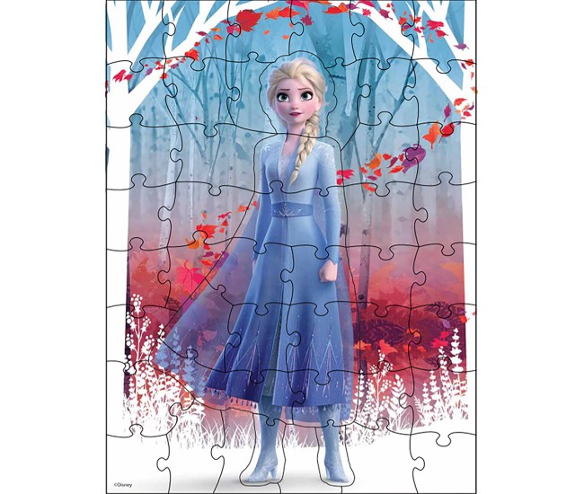 Puzzle surpriza frozen2 cu 48 piese in cutie diamant Puzzle surpriza frozen2 cu 48 piese in cutie diamant