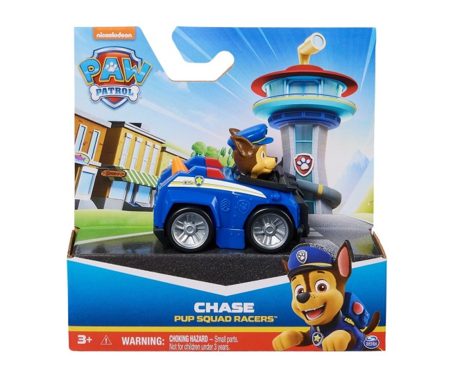 Patrula catelusilor pup squad racers vehicul cu figurina chase Patrula catelusilor pup squad racers vehicul cu figurina chase