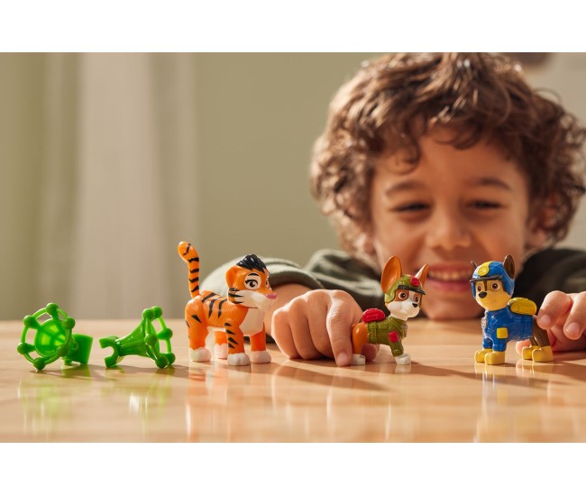 Patrula catelusilor jungle pups set 3 figurine chase tracker si tigrul Patrula catelusilor jungle pups set 3 figurine chase tracker si tigrul