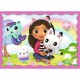 Puzzle trefl 4in1 gabbys dollhouse aventurile lui gabby Puzzle trefl 4in1 gabbys dollhouse aventurile lui gabby