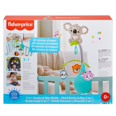 Fisher price carusel muzical 3 in 1
