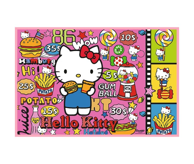 Puzzle trefl 2x200 hello kitty si prietenii Puzzle trefl 2x200 hello kitty si prietenii