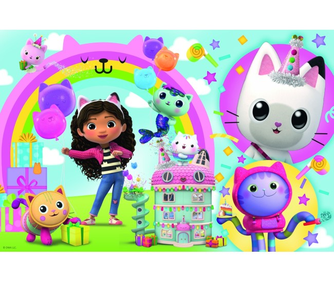 Puzzle trefl 24 maxi gabbys dollhouse casa lui gabby Puzzle trefl 24 maxi gabbys dollhouse casa lui gabby