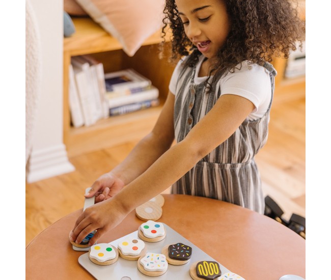 Melissa and doug set de joaca fursecuri din lemn Melissa and doug set de joaca fursecuri din lemn