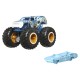 Hot wheels monster truck si masinuta metalica 32 degrees Hot wheels monster truck si masinuta metalica 32 degrees