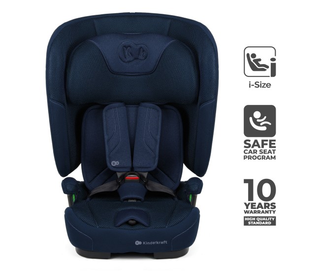 Scaun auto kinderkraft fix2go 76-150 cm, navy Scaun auto kinderkraft fix2go 76-150 cm, navy