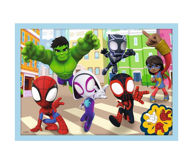 Puzzle trefl 4in1 spiday echipa spiday Puzzle trefl 4in1 spiday echipa spiday