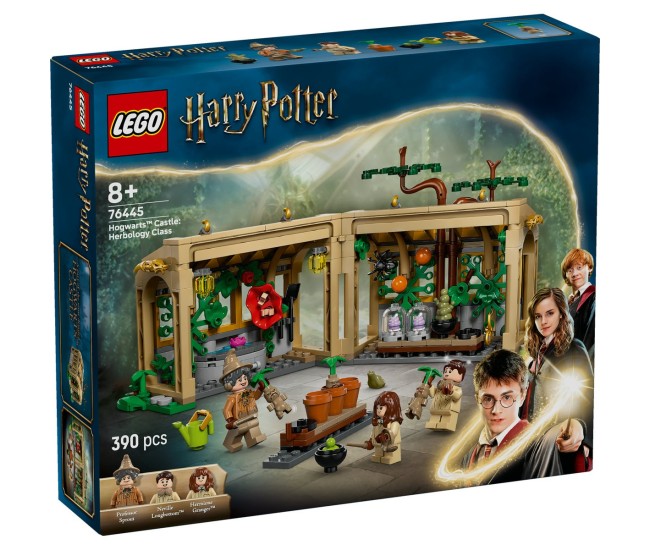 Lego harry potter castelul hogwarts lectia de ierbologie 76445
