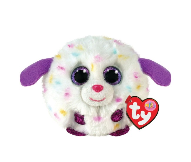 Plus ty 8cm beanie balls munchkin catelusul alb Plus ty 8cm beanie balls munchkin catelusul alb