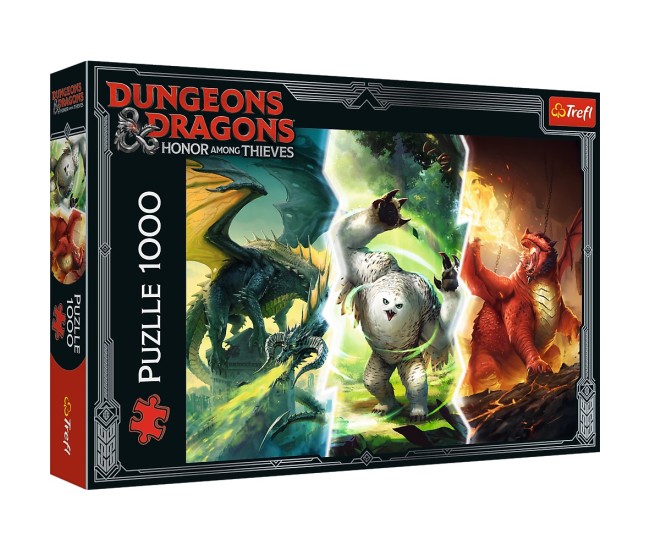 Puzzle trefl 1000 dungeons dragons legendere misterioase Puzzle trefl 1000 dungeons dragons legendere misterioase