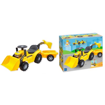 Ecoiffier excavator cu remorca