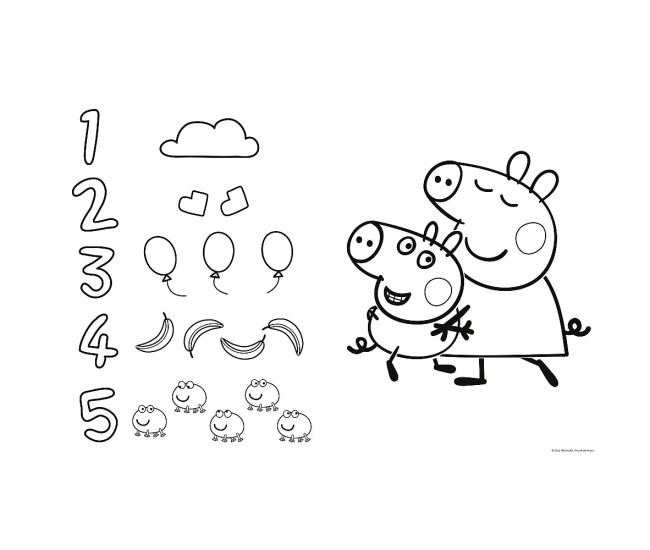 Puzzle trefl primo super giant 15 peppa pig Puzzle trefl primo super giant 15 peppa pig