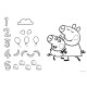 Puzzle trefl primo super giant 15 peppa pig Puzzle trefl primo super giant 15 peppa pig